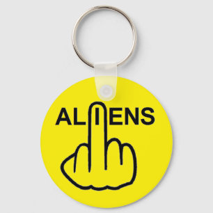 Porte-clés Retourner les Aliens porte - clés