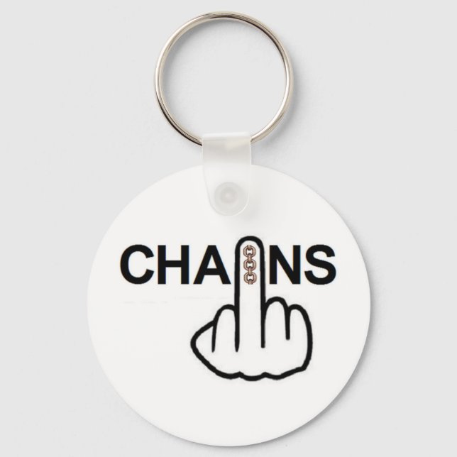 Porte-clés Retourner les chaînes porte - clés (Recto)
