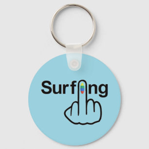 Porte-clés Retourner porte - clé surf