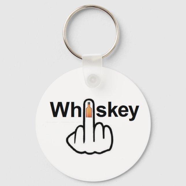 Porte-clés Retourner Whiskey porte - clé (Recto)