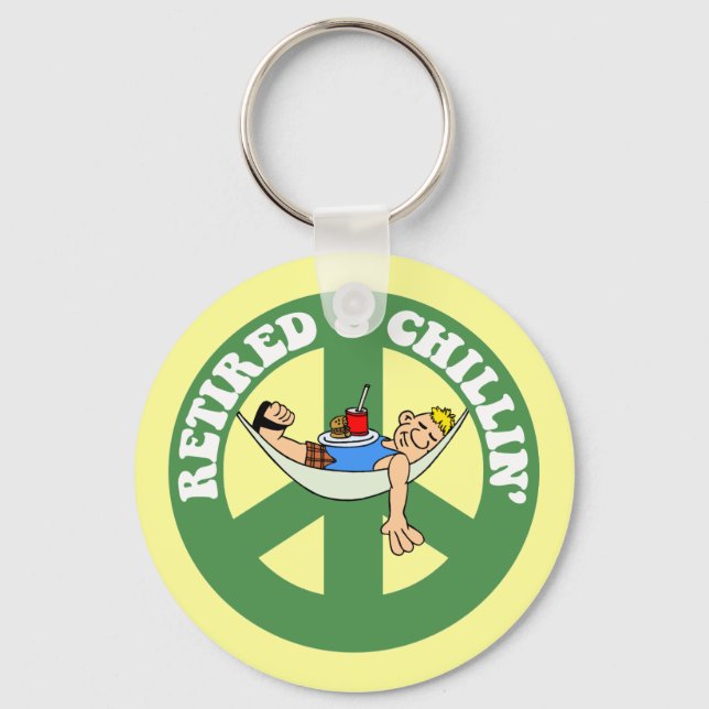 Porte-clés Retraité (Recto)