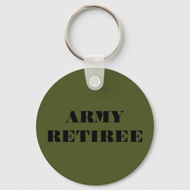 Porte-clés Retraite de l'Armée porte - clé (Recto)