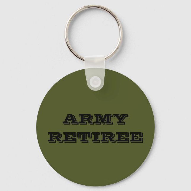 Porte-clés Retraite de l'Armée porte - clé (Recto)