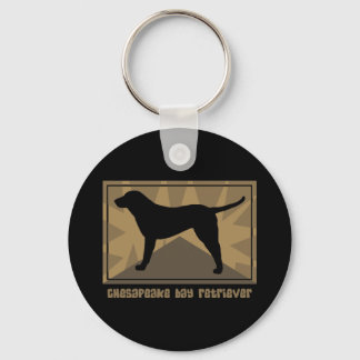 Porte-clés Retriever de Earthy Chesapeake Bay