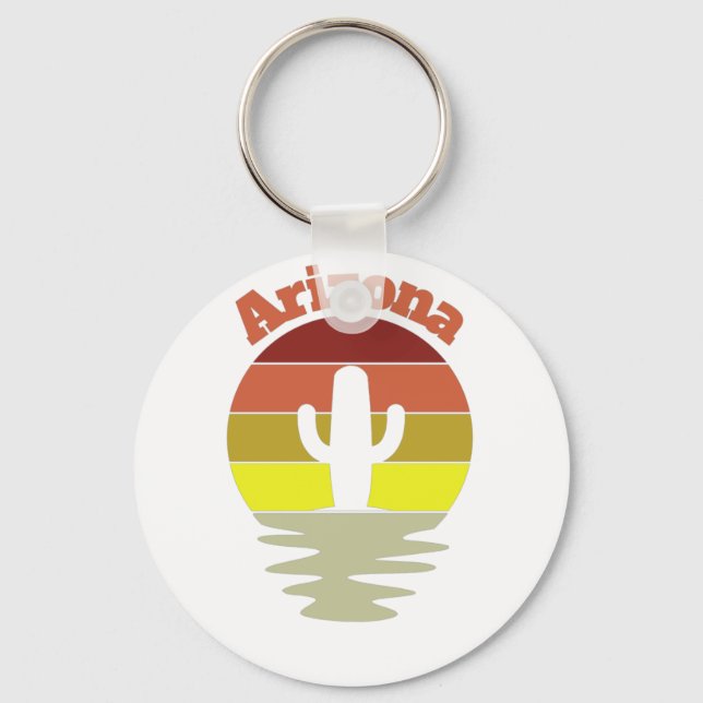 Porte-clés Retro Arizona (Recto)