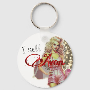 Porte-clés Retro Avon Représentant