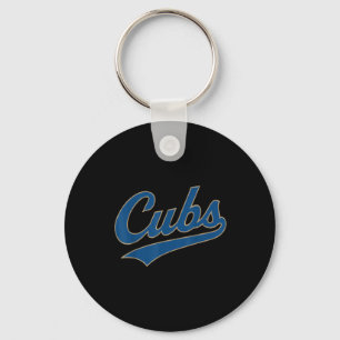 Porte-clés Retro Cubs Surnom Vintage Pour Femmes Hommes Garço