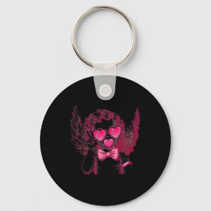 Porte-clés Rétro Cupid Valentine souffler bulle Vintage Valen