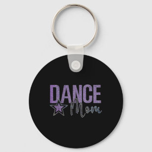 Porte-clés Retro Cute Sparkle Dance Maman Amusante Maman Mère