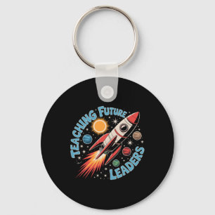 Porte-clés Retro Enseignement Futurs Leaders Amusant Retour à
