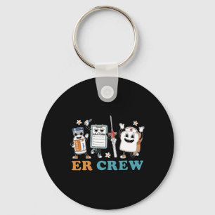 Porte-clés Retro Er Crew Urgence Room Funny Er Ed Nurse Tec