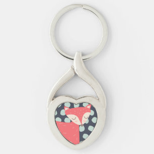 Porte-clés Retro Fox