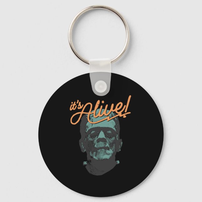 Porte-clés Retro Funny C'est Alive Frankenstein Monster Éffra (Recto)