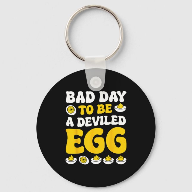 Porte-clés Retro Funny Thanksgiving Dinner Bad Day To Be A De (Recto)