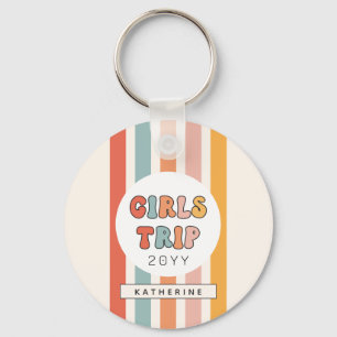 Porte-clés Retro Girls Trip Cute Girls Week-end