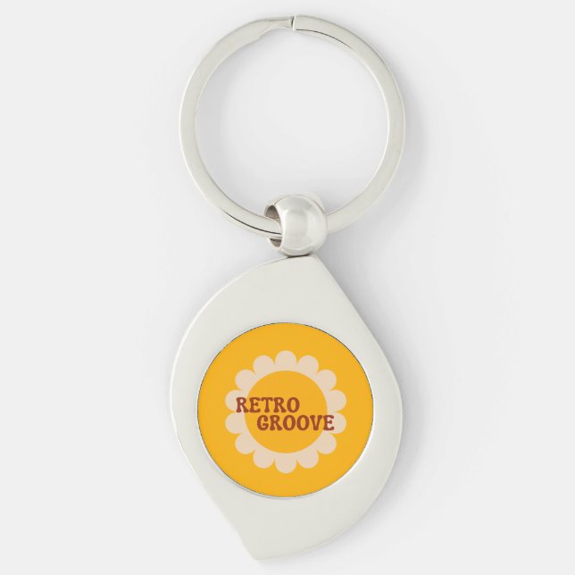 Porte-clés Retro Groove Keychain (Devant)