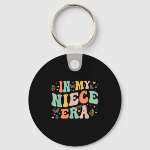 Porte-clés Rétro Groovy À l'ère de ma nièce Fête des mères En