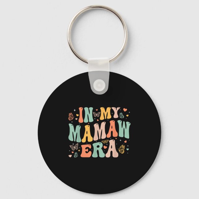 Porte-clés Retro Groovy In My Mamaw Era Mother's Day Women  (Recto)