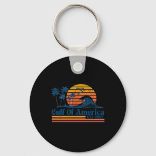 Porte-clés Retro Gulf Of Usa America 2025 Drôle Trump