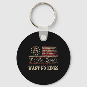 Porte-clés Retro Juin 14 Want No Kings In America 1776 Usa