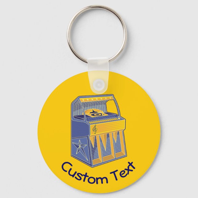 Porte-clés Retro Jukebox Keychain (Recto)