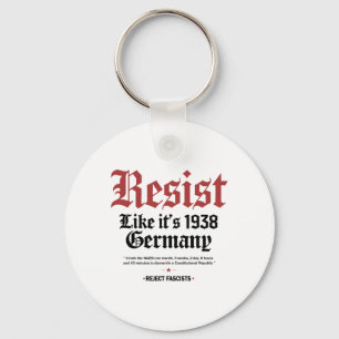 Porte-clés Rétro Résiste Comme Son Allemagne De 1938