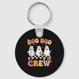Porte-clés Retro Super Boo Boo Crew Halloween Ghost Nurse
