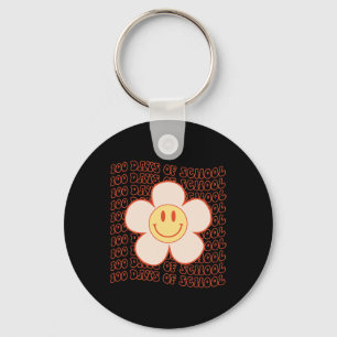 Porte-clés Retro Super Joyeux Visage 100 Jours De Mignonne D'