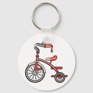 Porte-clés rétro tricycle