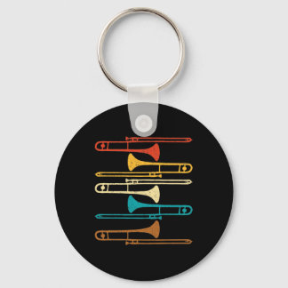 Porte-clés Rétro Trombone