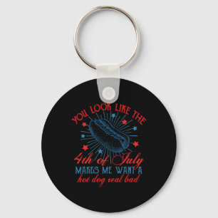 Porte-clés Rétro Tu As L'Air Du 4 juillet Me Fait Vouloir