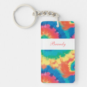 Porte-clés Rétros porte - clés de monogramme