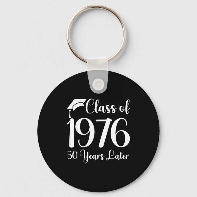 Porte-clés Réunion de classe 1976 50 ans plus tard (Recto)