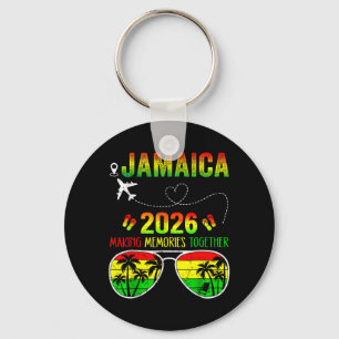 Porte-clés Réunion de famille Jamaïque 2026 Création de souve