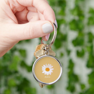 Porte-clés Rêve de Fleur de Marguerite – Remerciement Botaniq
