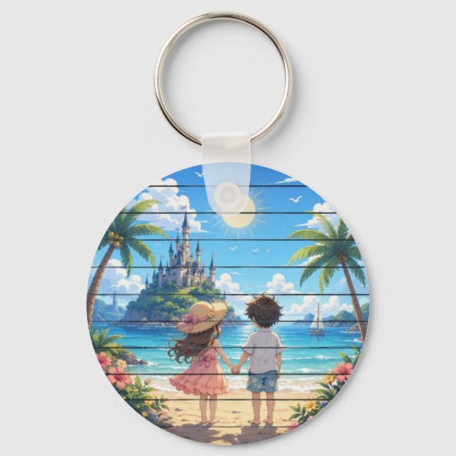 Porte-clés Rêve d'été (Recto)