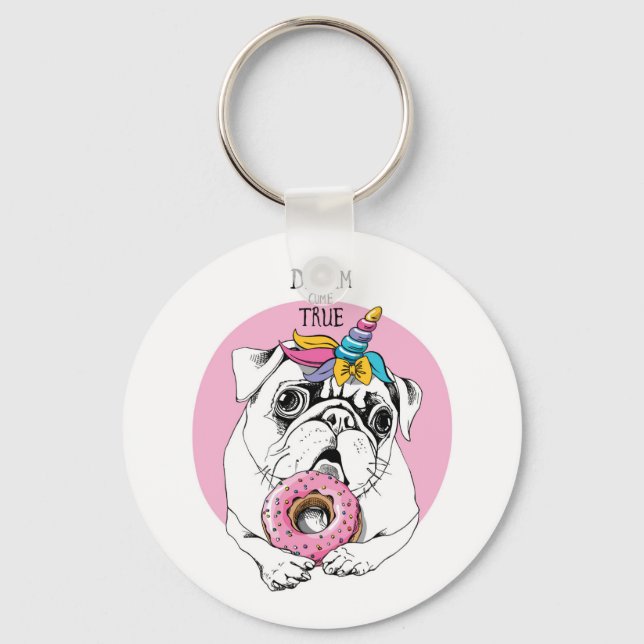 Porte-clés Rêve devenu réalité (Recto)