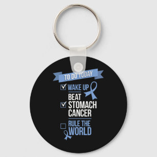 Porte-clés Réveillez-vous Beat Stomach Cancer Règle le monde