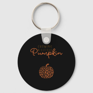 Porte-clés Révélation de grossesse d'Halloween d'une petite c
