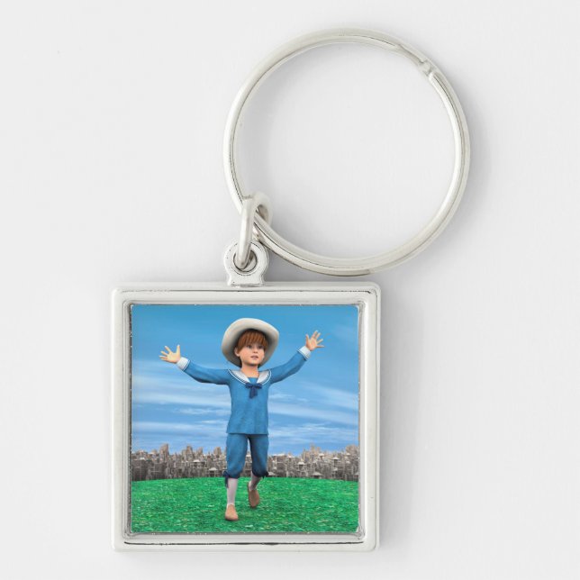 Porte-clés Rêves Vintage (Devant)