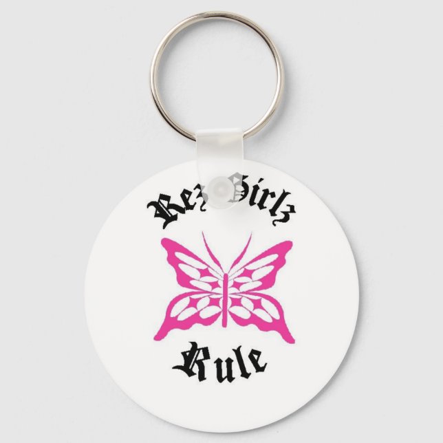 Porte-clés rezgirlzruleblackrose (Recto)