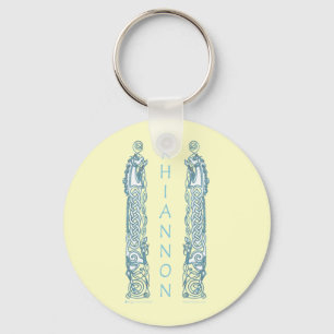 Porte-clés Rhiannon Celtic Horse Keychain, White