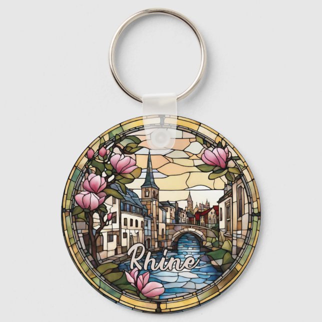 Porte-clés Rhin Allemagne (Recto)