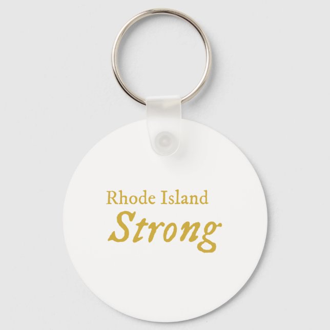 Porte-clés Rhode Island Strong (Recto)