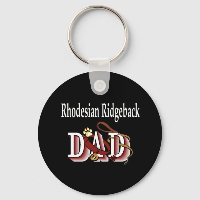 Porte-clés Rhodesian Ridgeback père Porte - clé (Recto)