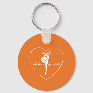 Porte-clés Rhythmic gymnastic love keychain