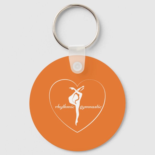 Porte-clés Rhythmic gymnastic love keychain (Recto)