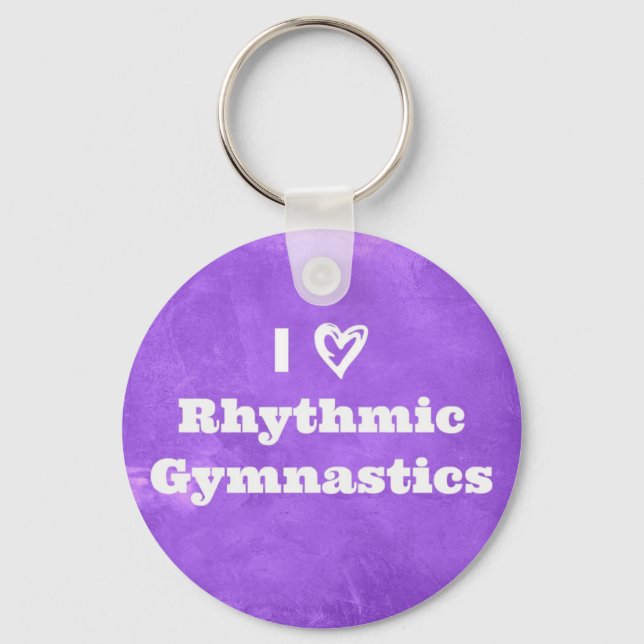 Porte-clés Rhythmic Gymnastics keychain gifts and accessories (Recto)