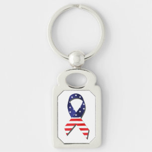 Porte-clés Ribbon USA