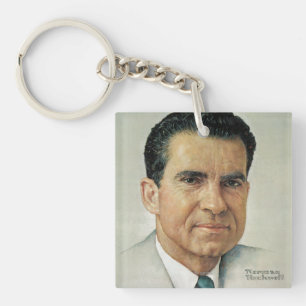 Porte-clés Richard Milhouse Nixon